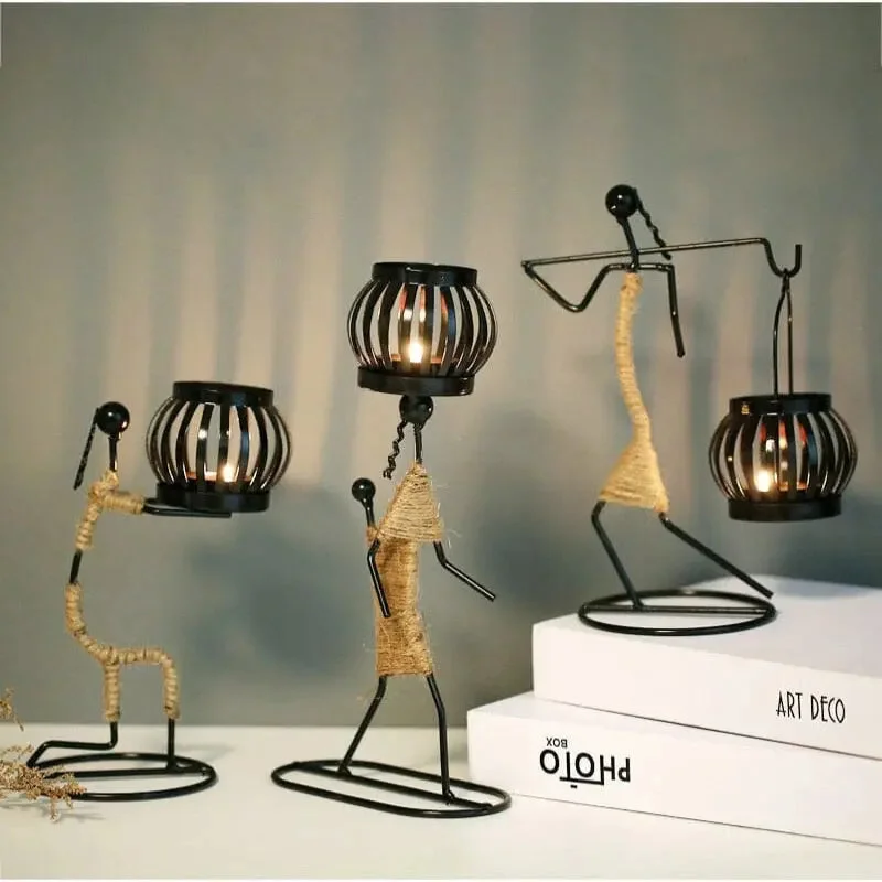 Castiçal Decorativo Kandeliere