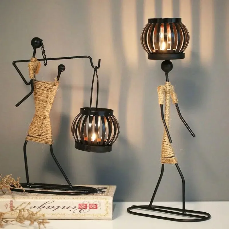 Castiçal Decorativo Kandeliere