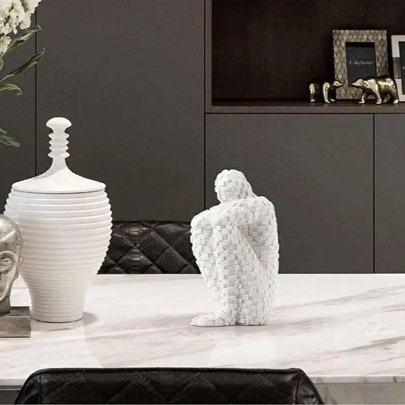 Escultura Abstrata Think