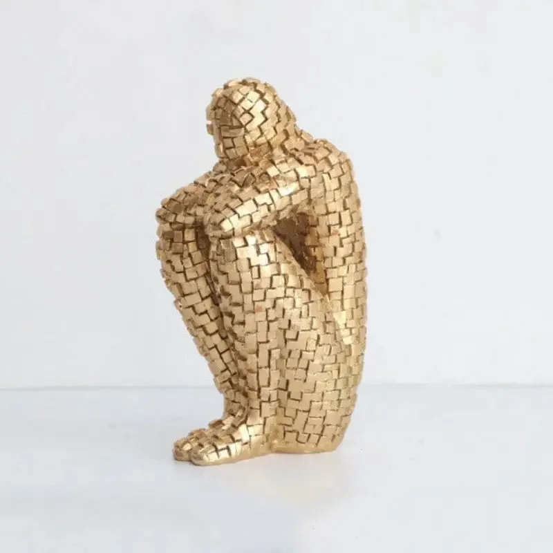 Escultura Abstrata Think
