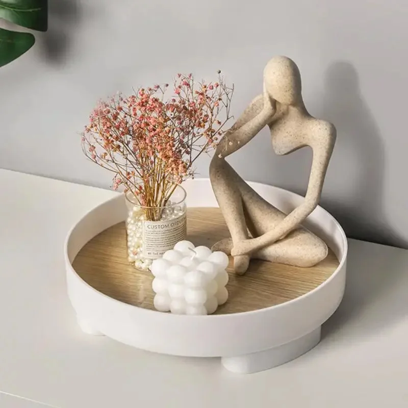 Escultura Decorativa O Pensador 3 Peças