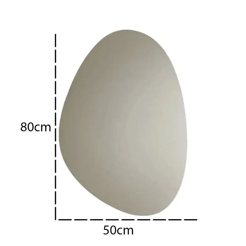 Espelho Orgânico LED 80×50 Iluminado Premium