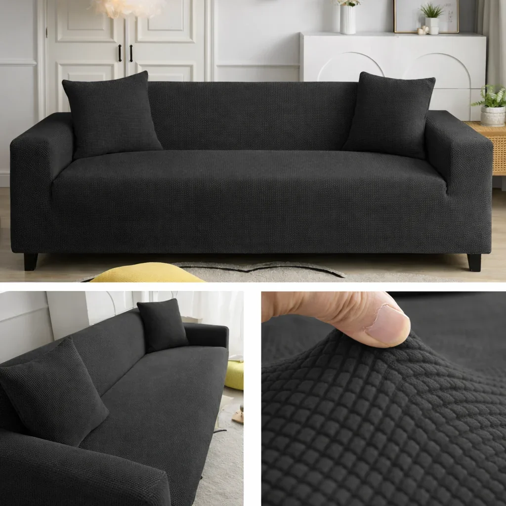 Capa Para Sofá Retrátil Semi Impermeável - Tecido Jacquard