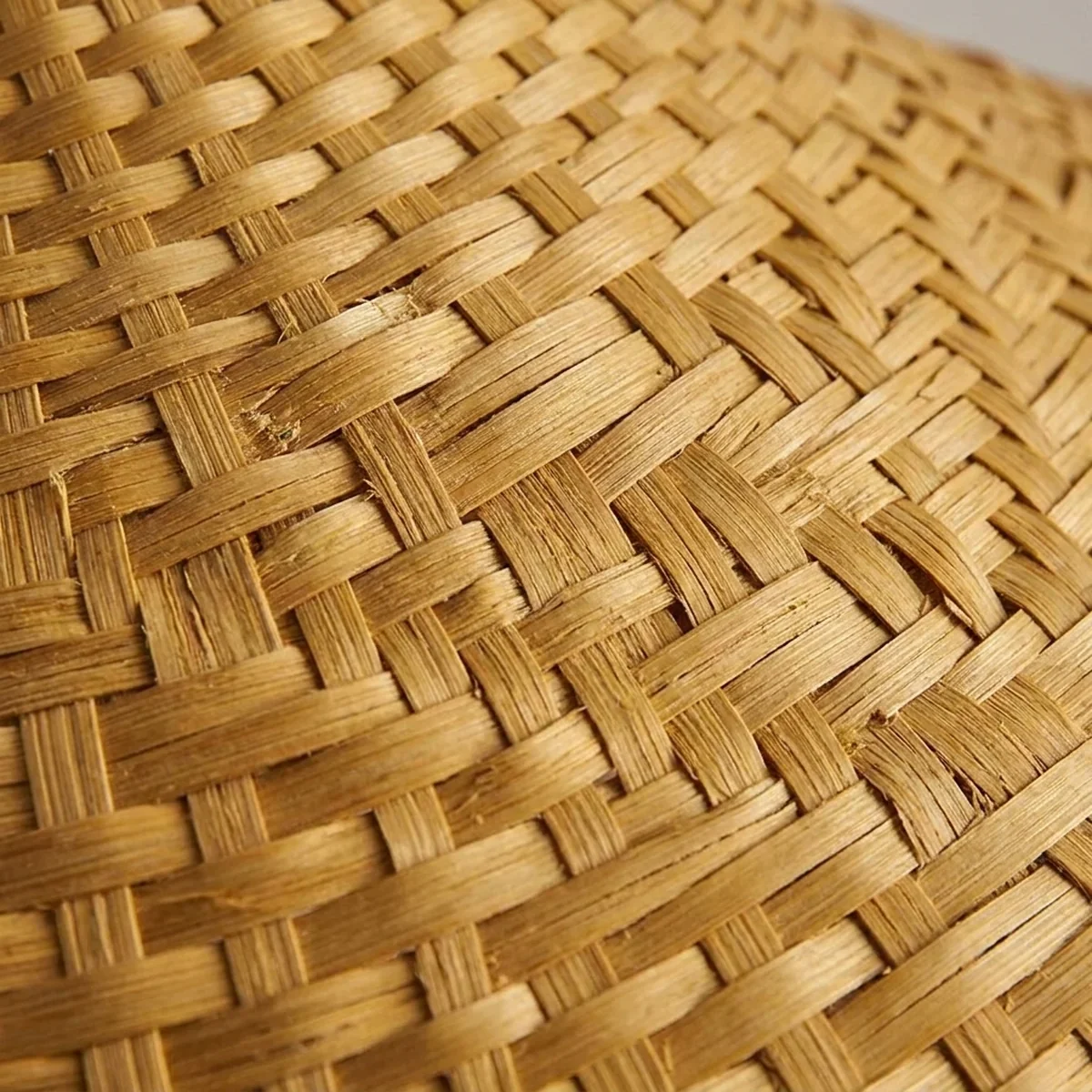 Lustre Pendente de Bambu Xian Lux Artesanal Soquete E27 Bivolt