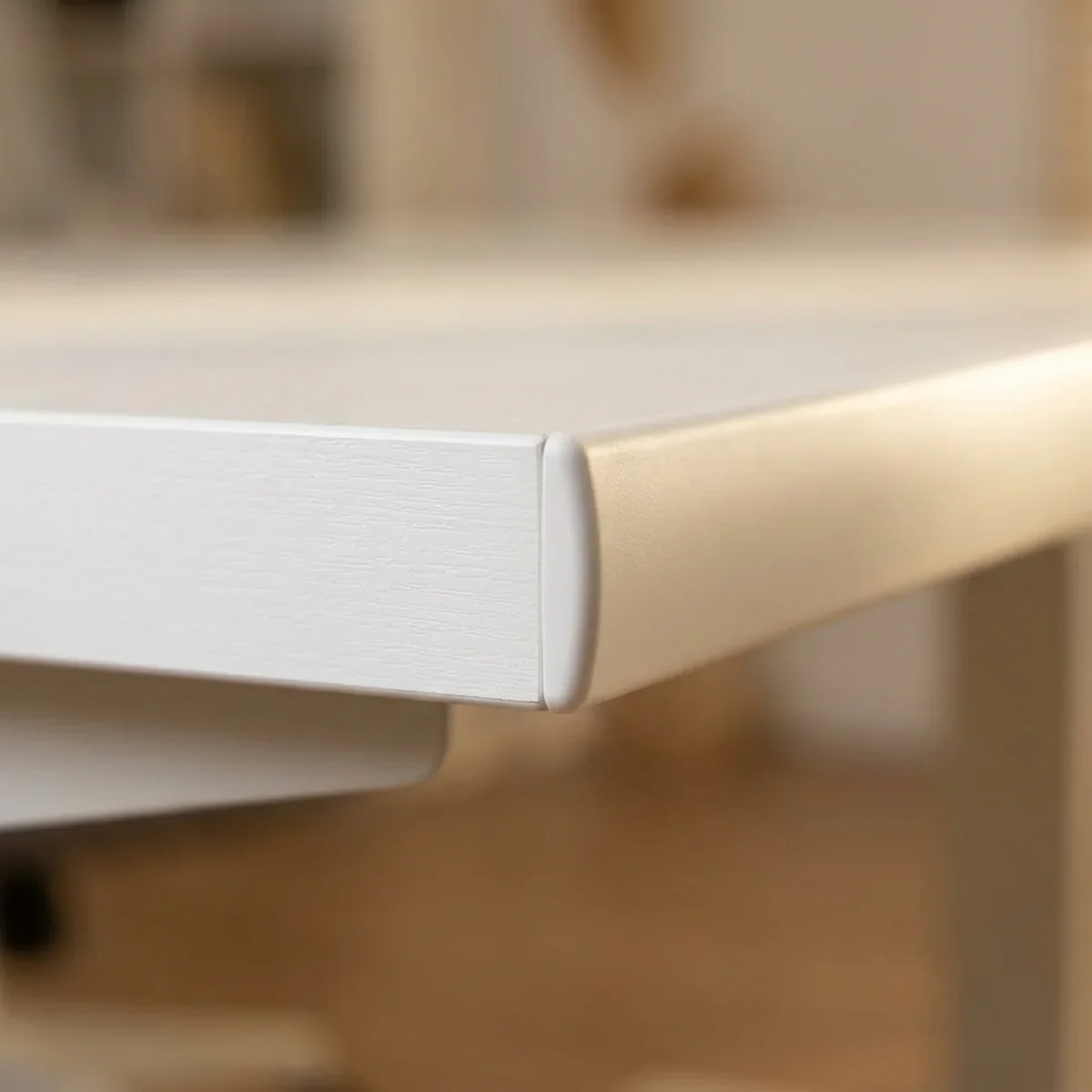 Mesa para Escritório Oring 230cm 6 Gavetas Tampo 40mm Minimalista