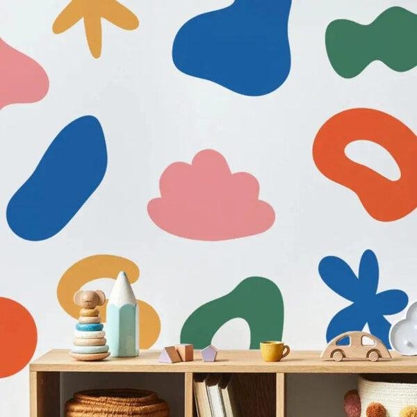 Alternative view of Adesivos de Parede Infantil Coloridos