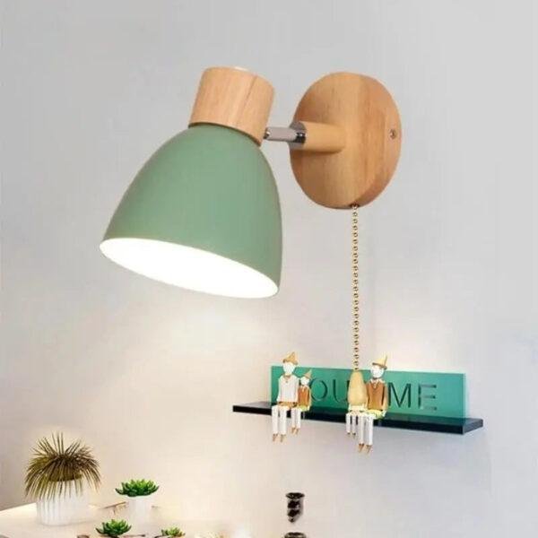Arandela de Parede Interna Wooden