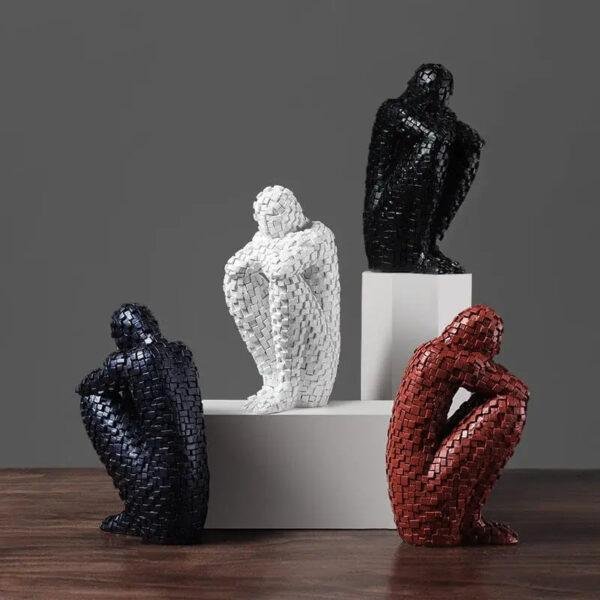 Escultura Abstrata Think