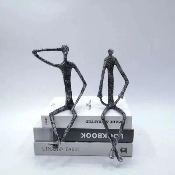 Alternative view of Escultura Humana em Ferro Fundido