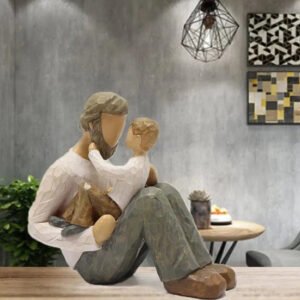 Escultura Pai e Filho