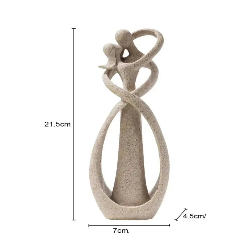 Escultura de Casal Abraçado - Imagem 5