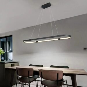 Lustre Pendente Moderno Vallbona com Controle Remoto
