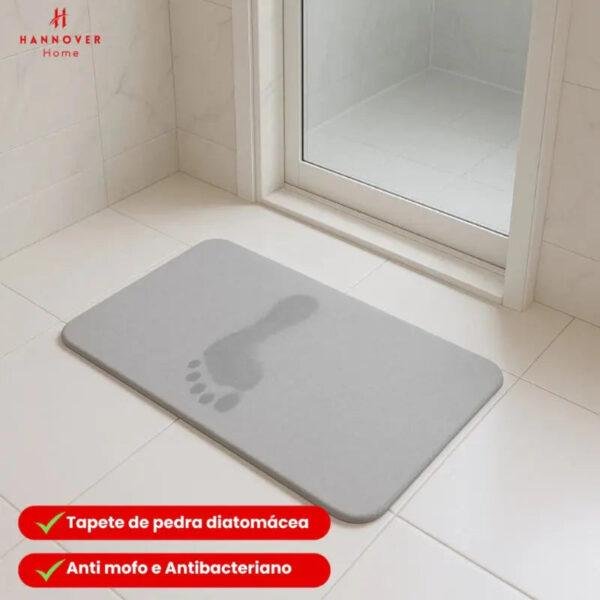 Alternative view of Tapete Absorvente Antiderrapante de Banheiro em Diatomita