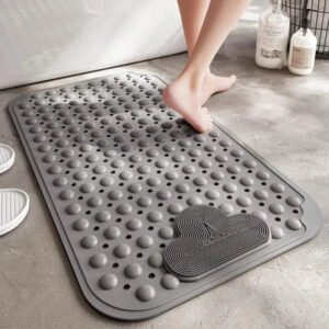 Tapete Antiderrapante de Box com Massageador de Pés
