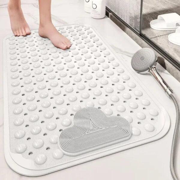 Alternative view of Tapete Antiderrapante de Box com Massageador de Pés