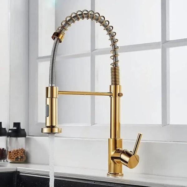 Torneira Gourmet Cozinha com Extensor Quente e Frio